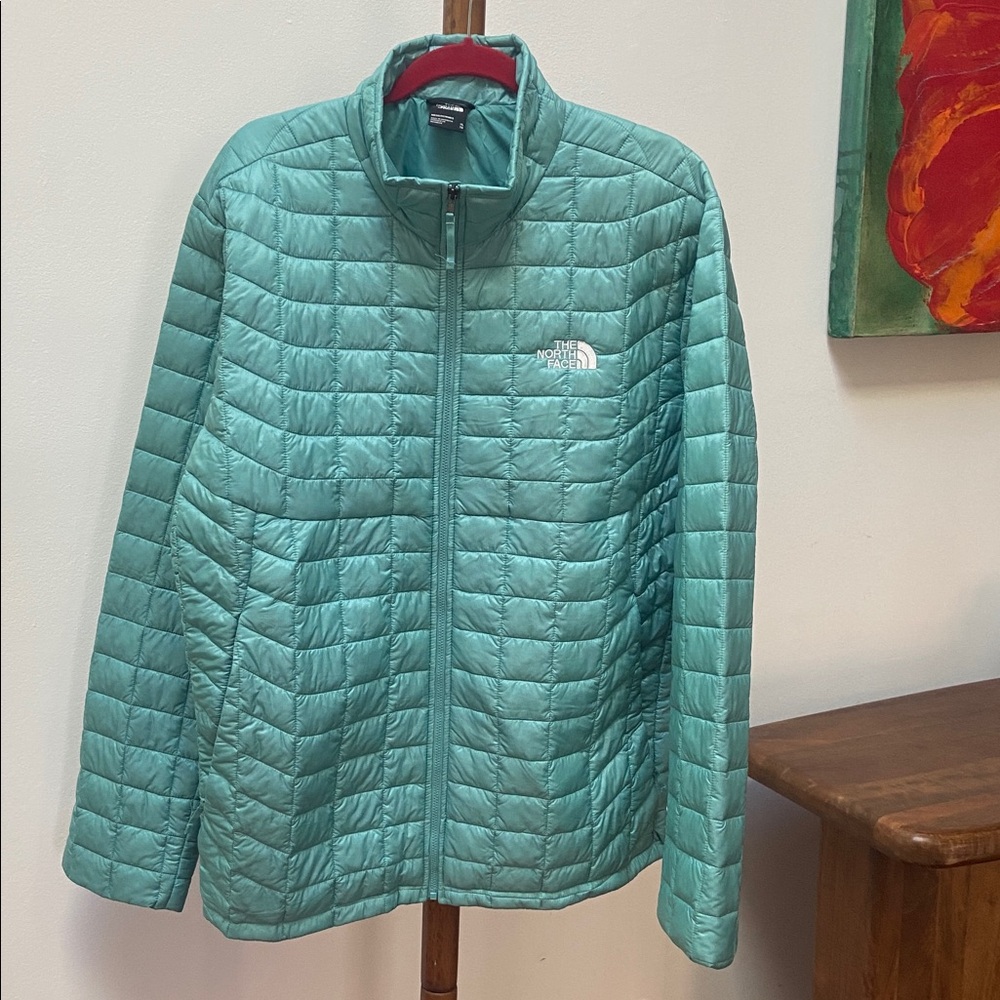 The North Face Men's Thermoball Teal Jacket